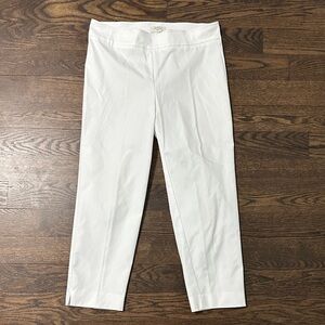Elegant White Women's Pants